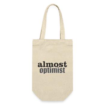 optimist - Gift Bag for Bottles - nature - Front