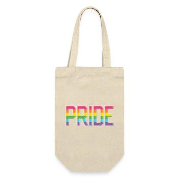 Pride Month LGBT - Pride! - Geschenkbeutel für Flaschen - Natur - Vorne