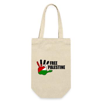 Free palestine - Sac à bouteille - nature - Devant