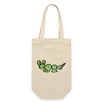 Crazy Caterpillar from Mars - Gift Bag for Bottles - nature - Front