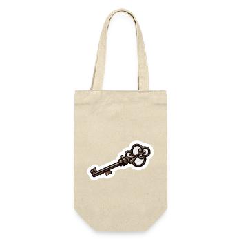 Key / Lock / Locked / Security - Gift Bag for Bottles - nature - Front