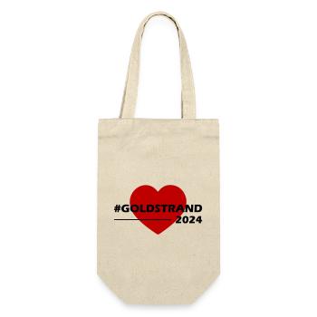 Golden Sands 2024 Heart Love - Gift Bag for Bottles - nature - Front