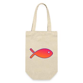 POISSON. SARDINE. POISSON. POISSON D'AVRIL. MER - Sac à bouteille - nature - Devant