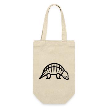 Armadillo - Gift Bag for Bottles - nature - Front