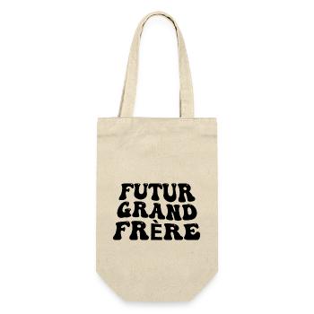 Futur grand frère - annonce futur grand frère - Sac à bouteille - nature - Devant