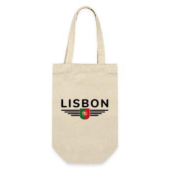 T-shirt de fan de Lisbonne pour les amoureux du Portugal - Sac à bouteille - nature - Devant