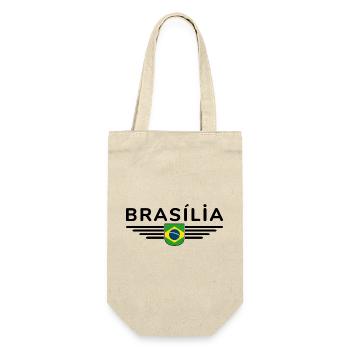Brasília T-shirt for fans and travelers - Gift Bag for Bottles - nature - Front