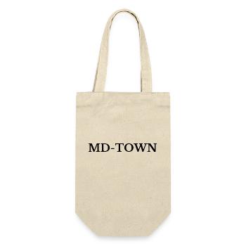 MD Town Magdeburg - Gift Bag for Bottles - nature - Front