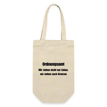 Public Order Office Grenzenzieher - Gift Bag for Bottles - nature - Front
