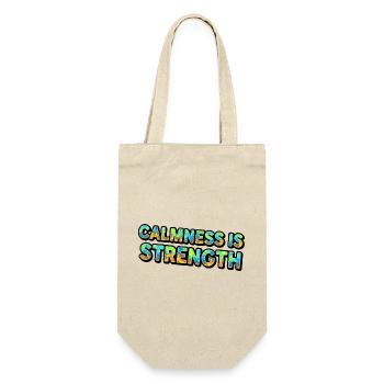 Calmness is Strength Tie-Dye - Gift Bag for Bottles - nature - Front