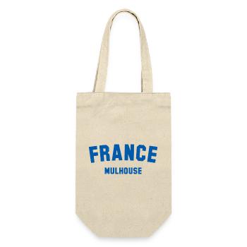 Mulhouse, France, France - Gift Bag for Bottles - nature - Front