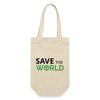Sauvez le monde - Sac à bouteille - nature - Devant