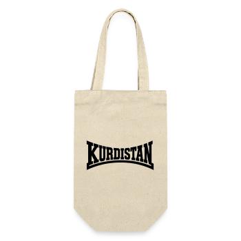 Kurdistan wear - Geschenkbeutel für Flaschen - Natur - Vorne