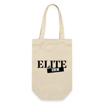 Elite Crew - Team Group Party Squad Member - Gift Bag for Bottles - nature - Front