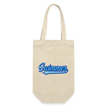 Swimmer - Gift Bag for Bottles - nature - Front