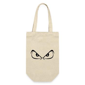 badeyes - Geschenkbeutel für Flaschen - Natur - Vorne