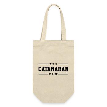 Catamaran is life - Gift Bag for Bottles - nature - Front