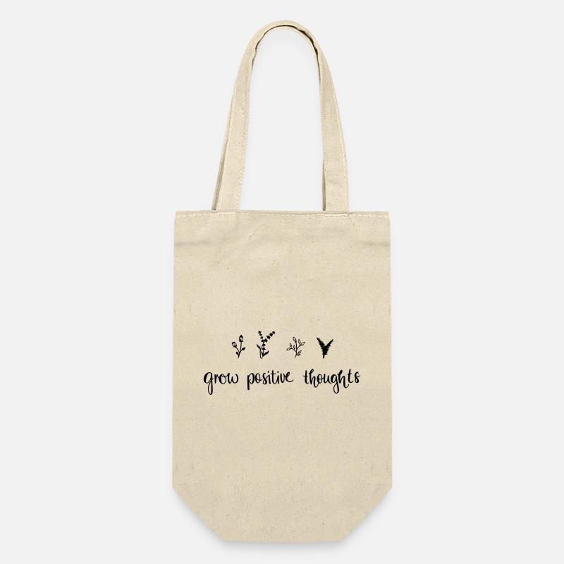 grow positiv thoughts - Nature - Gift Bag for Bottles - nature