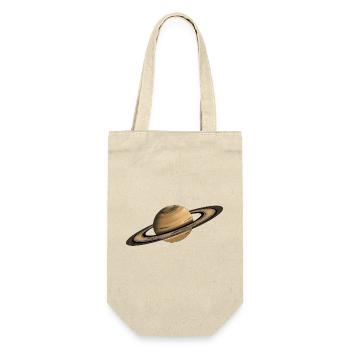 Saturn Planet Rings - Gift Bag for Bottles - nature - Front