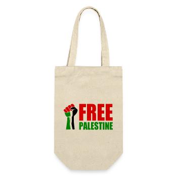 Free palestine - Gift Bag for Bottles - nature - Front
