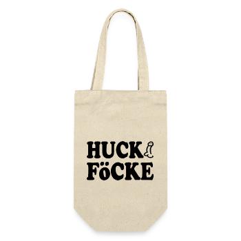 huck föcke - Geschenkbeutel für Flaschen - Natur - Vorne