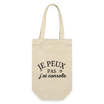 I can't I consoled - Gift Bag for Bottles - nature - Front