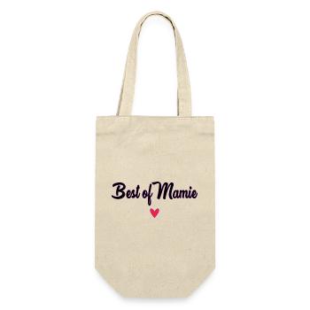 BONNE FÊTE. COEUR. BONNE FÊTE MAMAN. MAMAN - Sac à bouteille - nature - Devant