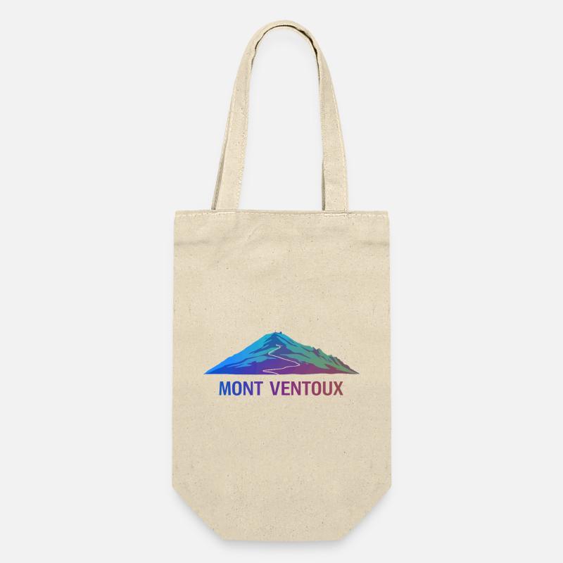 Mont Ventoux Form - Geschenkbeutel für Flaschen - Natur