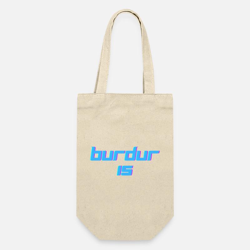 Burdur 15 - Geschenkbeutel für Flaschen - Natur