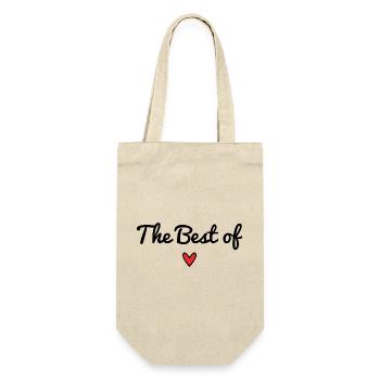 GRANNY. MOTHER'S DAY. HAPPY BIRTHDAY GRANDMA. I LOVE YOU - Gift Bag for Bottles - nature - Front