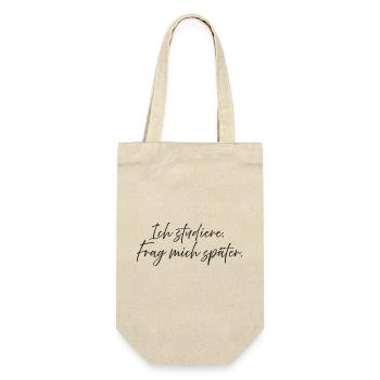 I'm studying. Ask me later. - Gift Bag for Bottles - nature - Front
