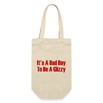 Today is a bad day to get a glizzy hot dog - Gift Bag for Bottles - nature - Front