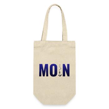 Hello - Gift Bag for Bottles - nature - Front