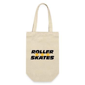 Roller Skates - Gift Bag for Bottles - nature - Front