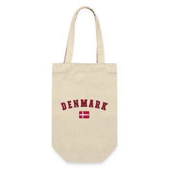 Flag of Denmark, Danish pride - Gift Bag for Bottles - nature - Front