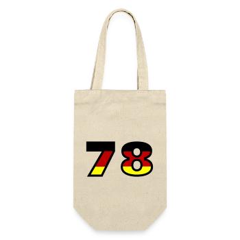 78 Number Germany Jersey - Gift Bag for Bottles - nature - Front