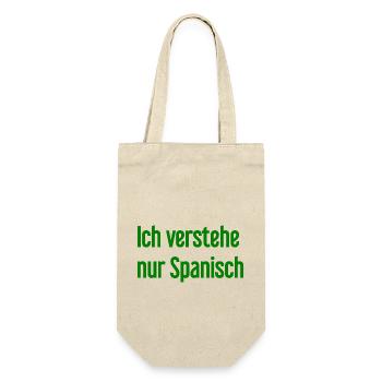 I only understand Spanish - Gift Bag for Bottles - nature - Front