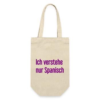 Je ne comprends que l’espagnol - Sac à bouteille - nature - Devant