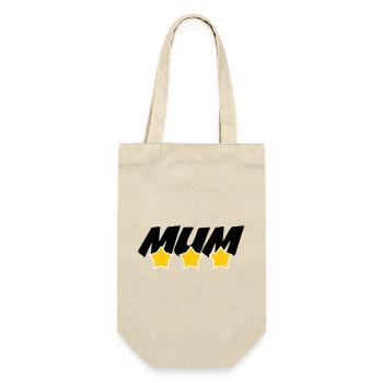 Best Mom - Mother's Day - Gift Bag for Bottles - nature - Front