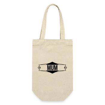 Best Mom - Mother's Day - Gift Bag for Bottles - nature - Front