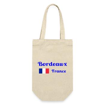 Bordeaux France- Imprimés stylés - Sac à bouteille - nature - Devant