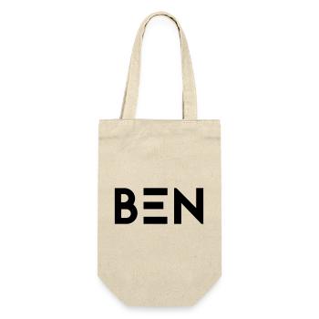 Prénom Ben - Sac à bouteille - nature - Devant