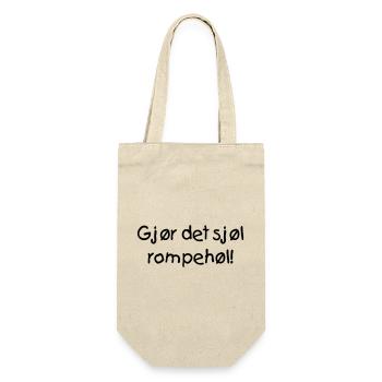 Do it yourself Butthole - Gift Bag for Bottles - nature - Front