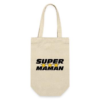 Super Maman - Fête des Mères - Sac à bouteille - nature - Devant