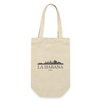 Havana Cuba, Havana's skyline - Gift Bag for Bottles - nature - Front