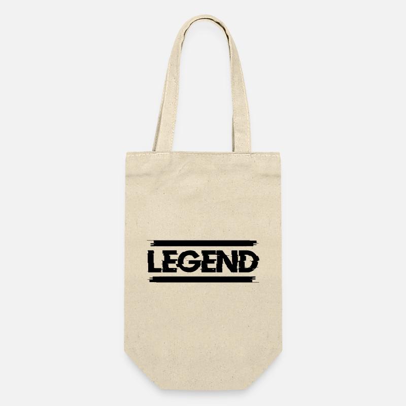 LEGEND - Geschenkbeutel für Flaschen - Natur
