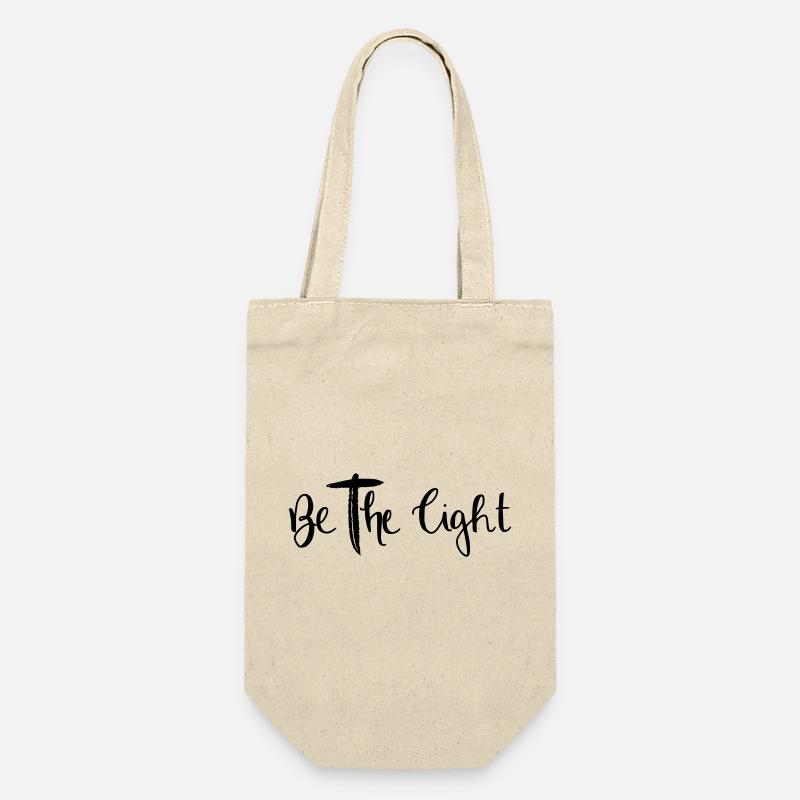 be the light - Gift Bag for Bottles - nature