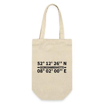 Georgsmarienhütte coordinates - Gift Bag for Bottles - nature - Front