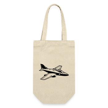 Fighter jet - Gift Bag for Bottles - nature - Front