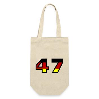 47 Number Germany Jersey - Gift Bag for Bottles - nature - Front